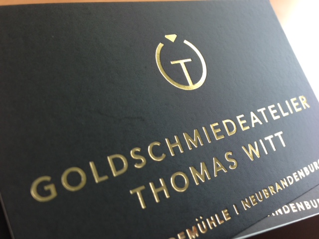 Visitenkartenerstellung Grafikdesign Anja Wießmann Neubrandenburg