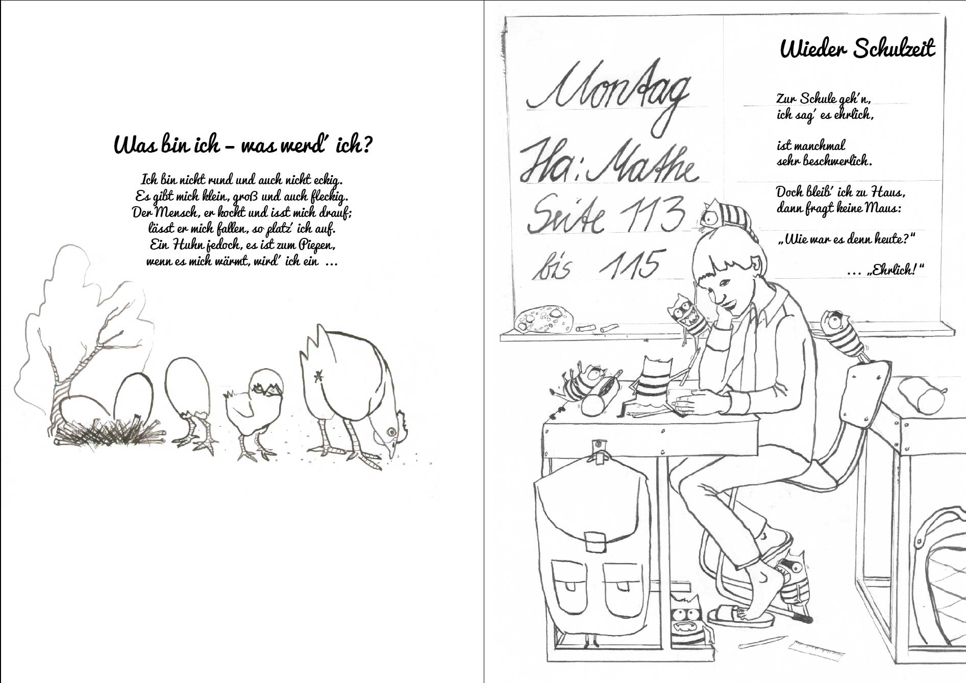 Illustration Kinderbuch Anja Wießmann